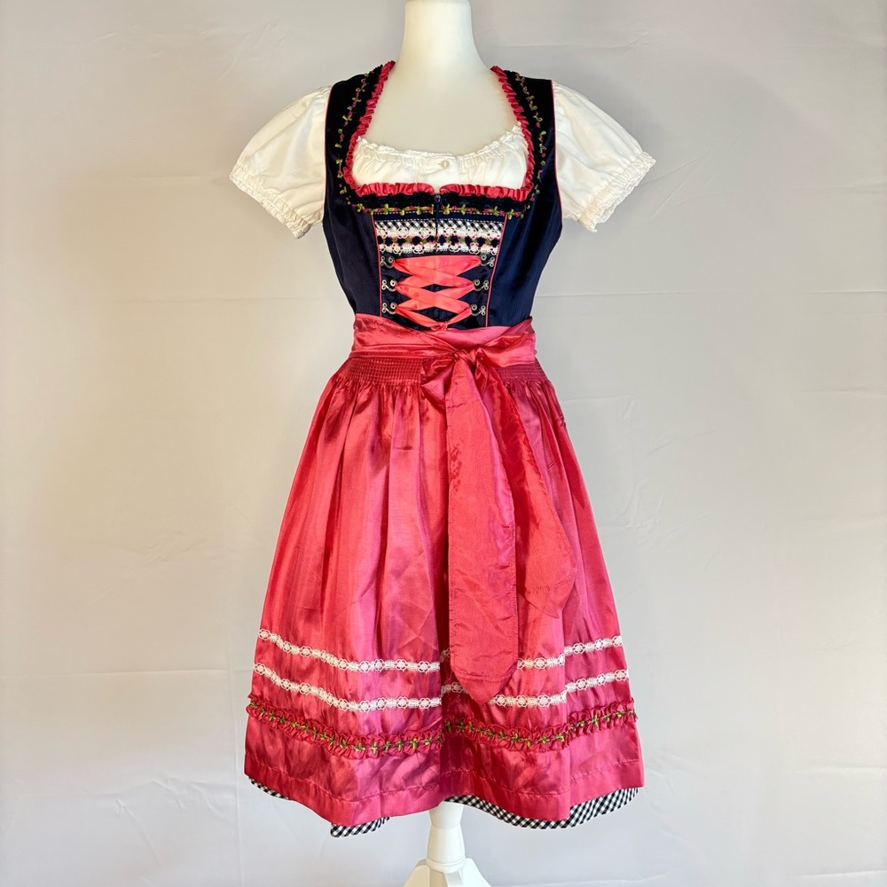 Authentic German Dirndl Set Krüger Madl ~ Size 8 US Oktoberfest